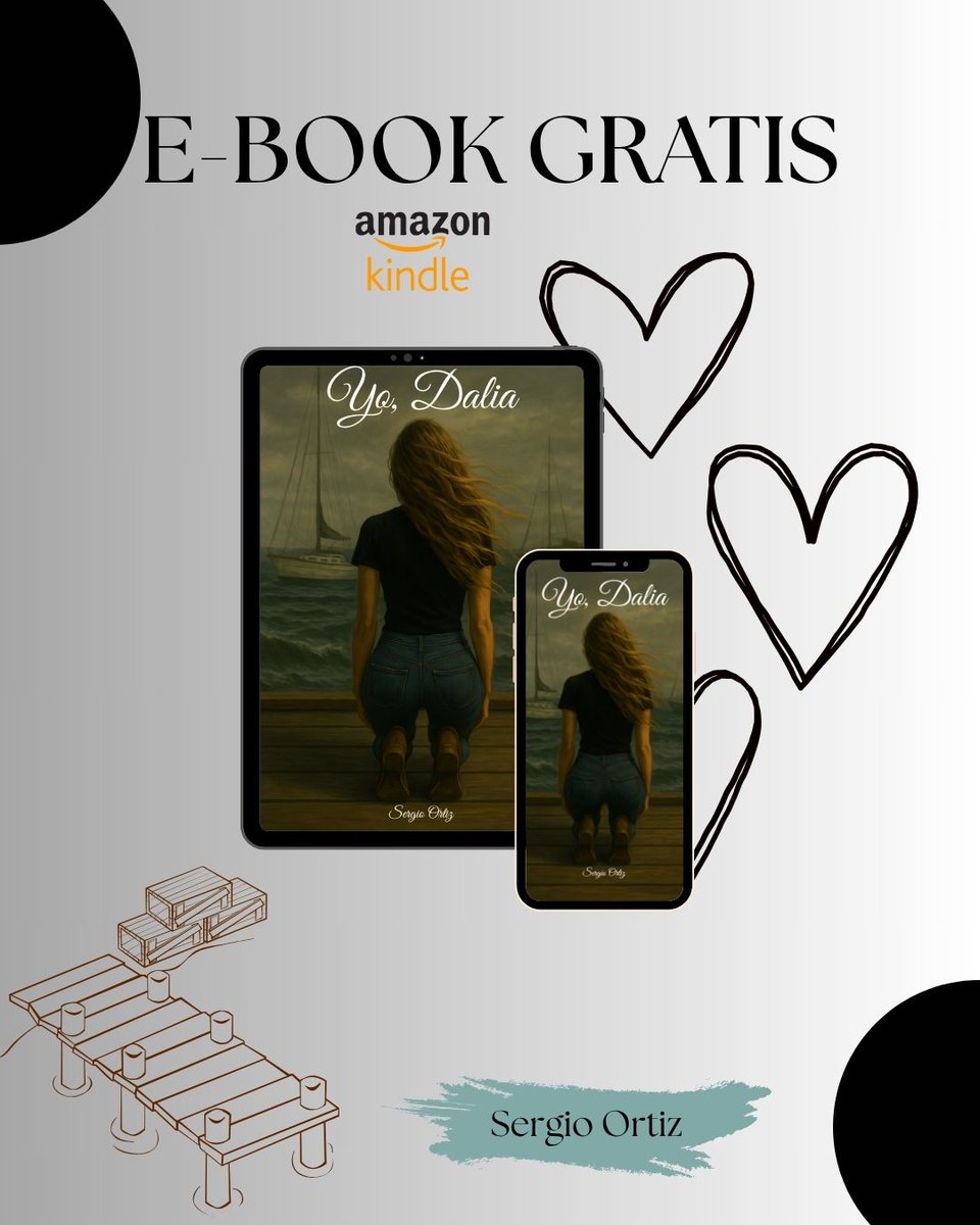 Mi novela Yo, Dalia está GRATIS en Amazon Kindle hasta el 1 de julio. Sí, gratis. Cero euros. Cero excusas 😄
Si te va el romance intenso, las risas y personajes que sienten demasiado… dale una oportunidad.

amazon.es/Yo-Dalia-Sergi…