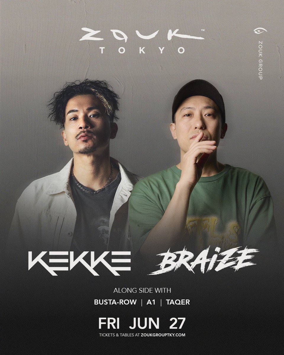 Zouk Tokyo tweet media