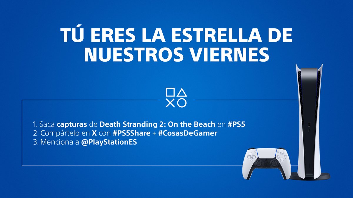 PlayStation España (@playstationes) on Twitter photo La historia de Sam Bridges Porter comenzó en Death Stranding y nos dejó momentos increíbles como estos📸 ¡Gracias a todos por uniros! NUEVO RETO🔥 Y, por supuesto, vamos con... ¡Death Stranding 2! Buscamos capturas del juego SIN SPOILERS. Postea con #CosasDeGamer y #PS5Share La historia de Sam Bridges Porter comenzó en Death Stranding y nos dejó momentos increíbles como estos📸 ¡Gracias a todos por uniros! NUEVO RETO🔥 Y, por supuesto, vamos con... ¡Death Stranding 2! Buscamos capturas del juego SIN SPOILERS. Postea con #CosasDeGamer y #PS5Share