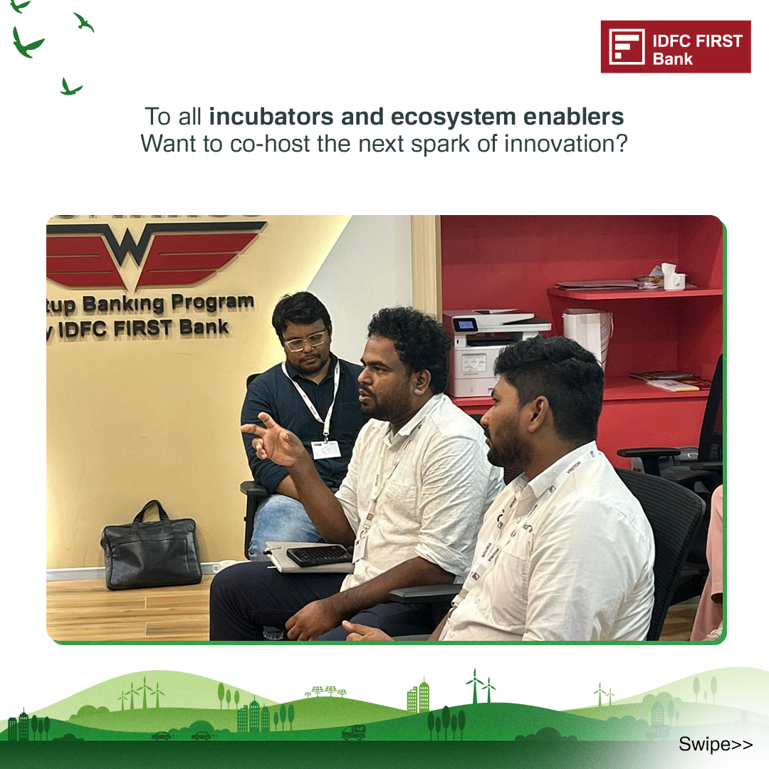 IDFCFIRSTBank's tweet photo. #IDFCFIRSTBank #AlwaysYouFirst #ClimateTech #StartupBootcamp #Sustainability #BangaloreStartups #SusMafia #PIEDS #IDFCFIRST #ClimateInnovation #AcceleratorCommunity #GreenStartups #EcosystemBuilders https://t.co/rLvcmBrLhc