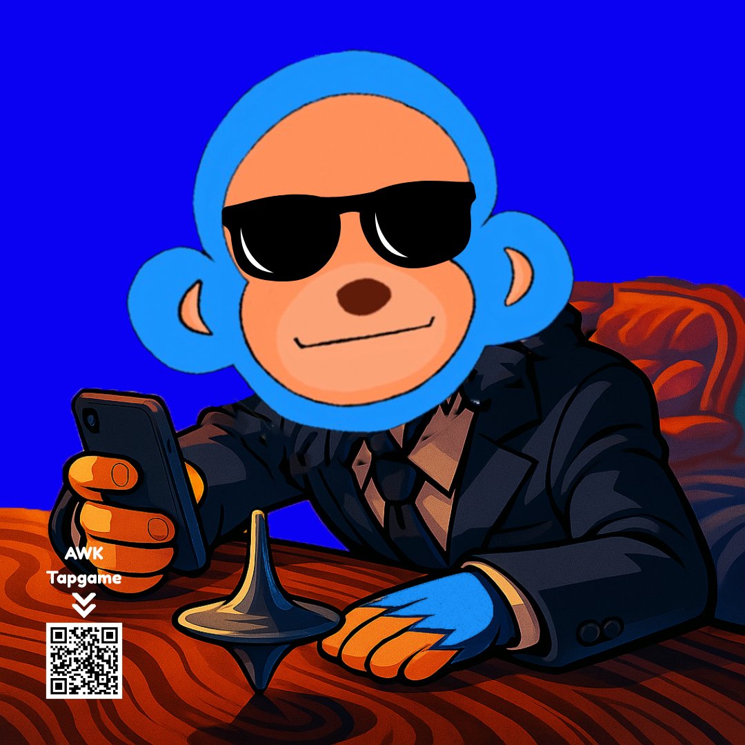 AwkmonkeyBase's tweet image. “Is this a dream?”
No, It’s just $AWK mid #altseason.
📱The spinner’s spinning. The monkey’s tappin’.
Reality is optional...

☁️💤 Tap deeper and unlock your memebag 🐒🍌
#tapping  #Altseason2025 #CryptoTrading #Bitcoin #meme