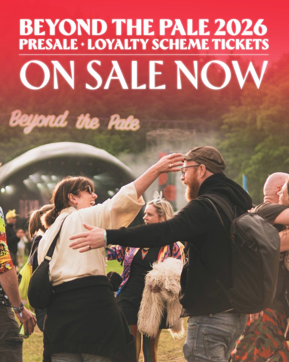To all of our loyal BTP family, the first opportunity to get tickets for next year is now, and you’ve got first dibs 🫵❤️

Pre-Sale live now - Exclusively for past BTP ticket holders. Check your inbox 📥