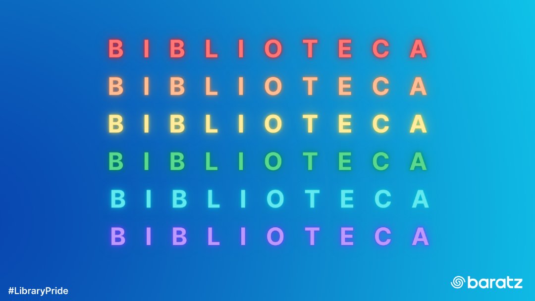 🌈📚 Las bibliotecas son espacios democráticos en los que se aceptan todos los colores

🔖 #BTZquote 📚 #Bibliotecas 🌈 #LibraryPride