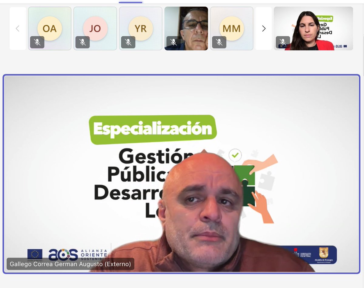 La Especialización en Gestión Pública y Desarrollo celebró el módulo Internacionalización territorial con el Prof. Germán Gallego

Reflexionamos sobre la experiencia del Oriente Antioqueño y el rol de la internacionalización para fortalecer territorios

🤝#UIM <a href="/uconiano/">UCO</a> y <a href="/UE_AOS/">Alianza Oriente Sostenible (AOS)</a>