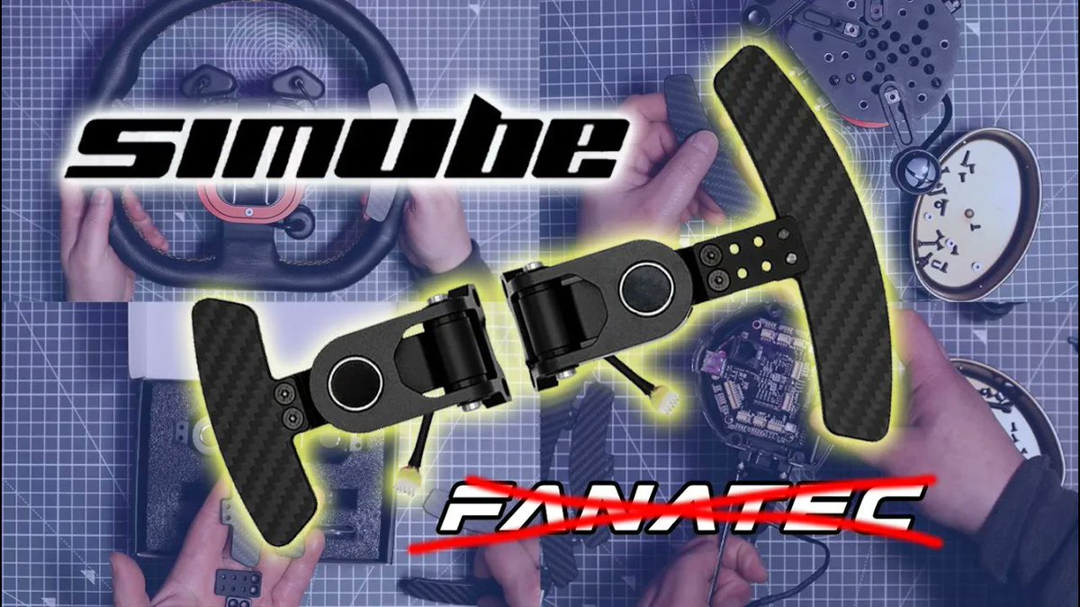 CornerSim's tweet image. SIMUBE ClubSport Magnetic Paddle Module [REVIEW] Costs 50% less than FANATEC! #Simracing #Fanatec #SimRacingReviews #simube
youtu.be/RQxaFiXpZ8M