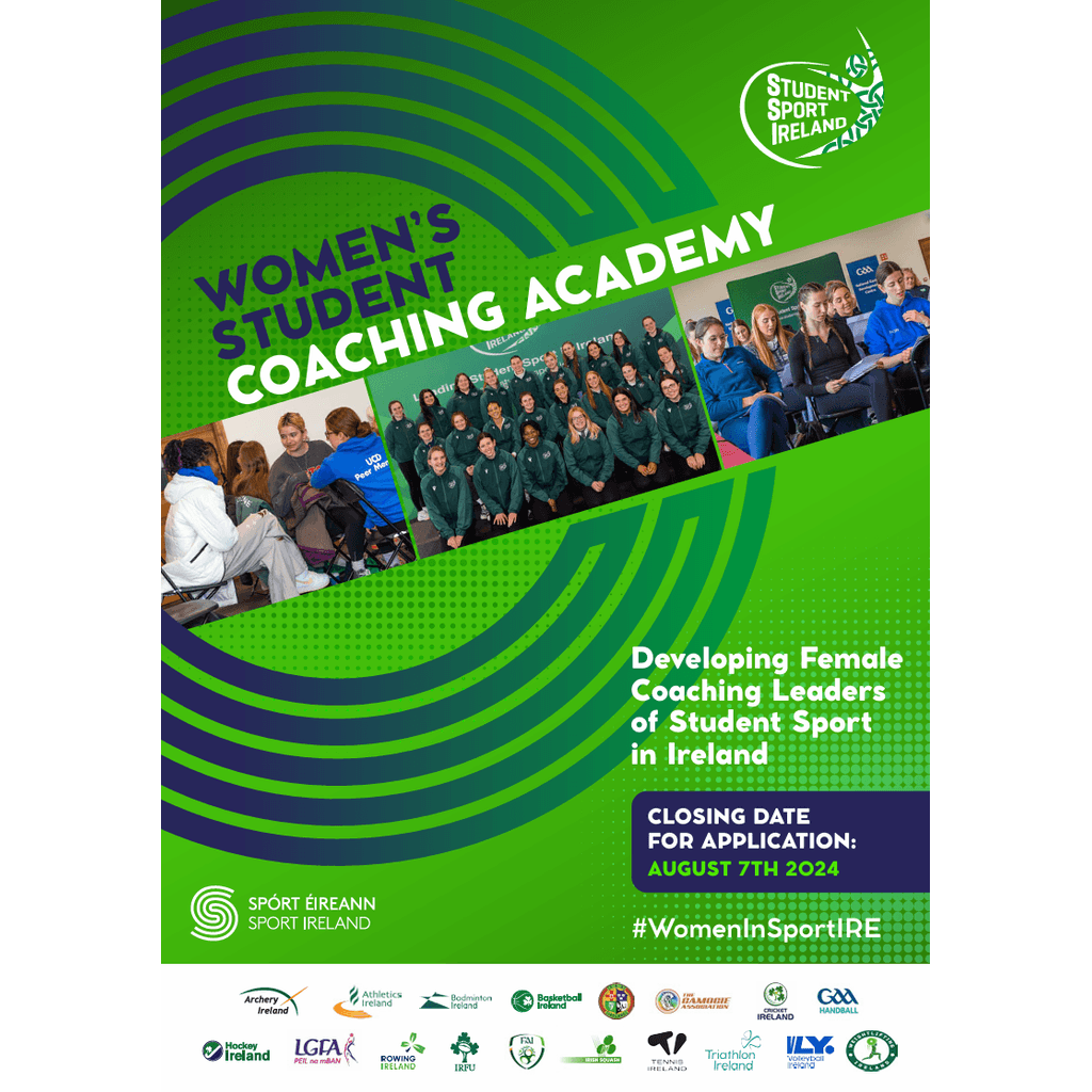 SETU Sport Waterford (@setusportswd) on Twitter photo 📢 Applications are now open for the Women’s Student Coaching Academy 25-26.
➡️Its a great opportunity to develop your coaching skills.
⏳The deadline for applications is 8th August 2025. You can apply through the @studentsportireland website or contact us at sport.wd@setu.ie 📢 Applications are now open for the Women’s Student Coaching Academy 25-26.
➡️Its a great opportunity to develop your coaching skills.
⏳The deadline for applications is 8th August 2025. You can apply through the @studentsportireland website or contact us at sport.wd@setu.ie