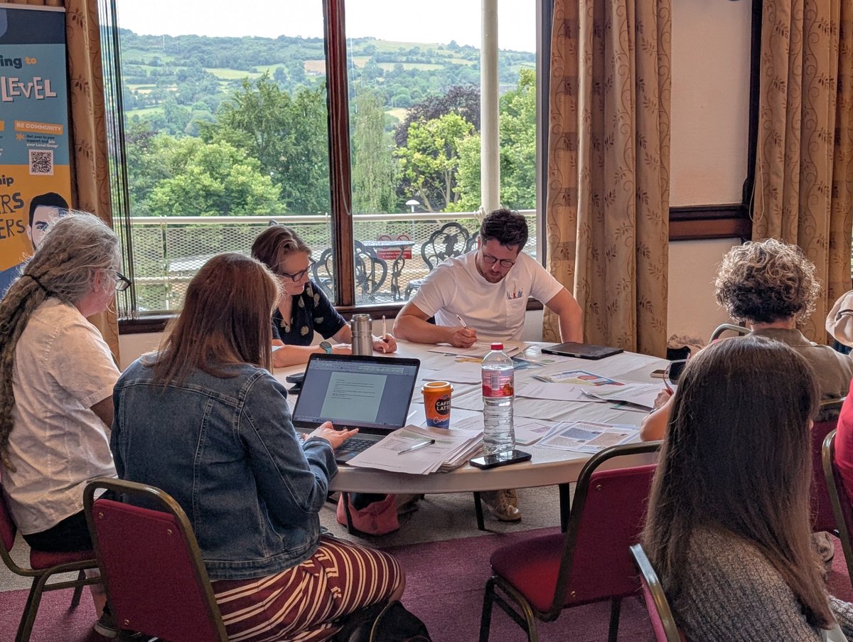 RE_Today's tweet photo. Busy morning already, with our National Advisers leading the day, teachers taking part in activities and teaching ideas, understanding how to use Primary RE Curriculum with the Agreed Syllabus and teachers exploring our resources on our stand. #PrimaryRE #RECurriculum https://t.co/T4NpRvXd2p
