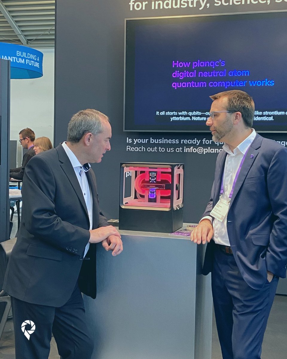 Bavaria is Europe’s leading quantum hub – as seen at #WorldOfQuantum 2025! 🌍🔬At our joint stand with Bayern Innovativ, we welcomed global pioneers and showcased why Bavaria is the gateway to quantum innovation. Thanks to all for the inspiring exchange! 🚀