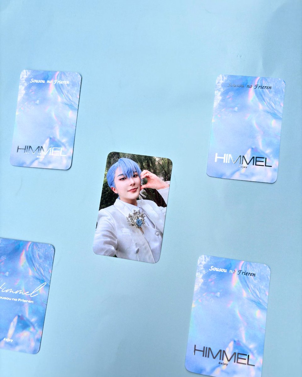 ampaper_print's tweet photo. คุณ Dojoy @yourxmy คอสเพลย์ฮิมเมล #คำอธิษฐานในวันที่จากลา โทนฟ้าสบายตา ชอบมาก หล่อสะอาดเหมือนอาบน้ำทุก 5 นาที
☁️โฟโต้การ์ดเคลือบฟอยล์เงิน
Line : https://t.co/wYWqrwEKUz
#ampaper #ampaper_review #โฟโต้การ์ด #Cosplay #giveaway #Dojoy #Himmel #Friren #โรงพิมพ์ https://t.co/9VN0NCSNux