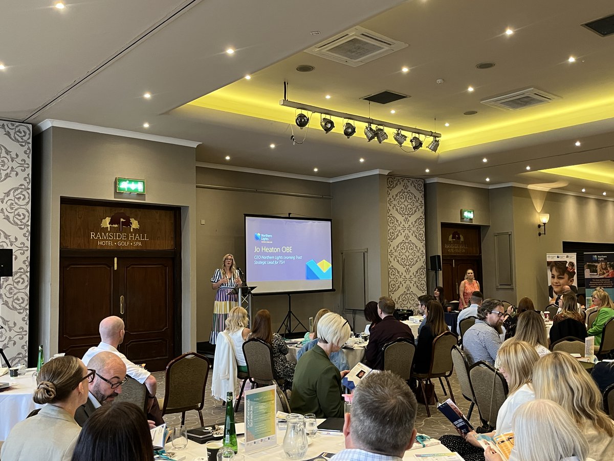 To begin proceedings, we welcomed Jo Heaton OBE, CEO of Northern Lights Learning Trust, to introduce the day.