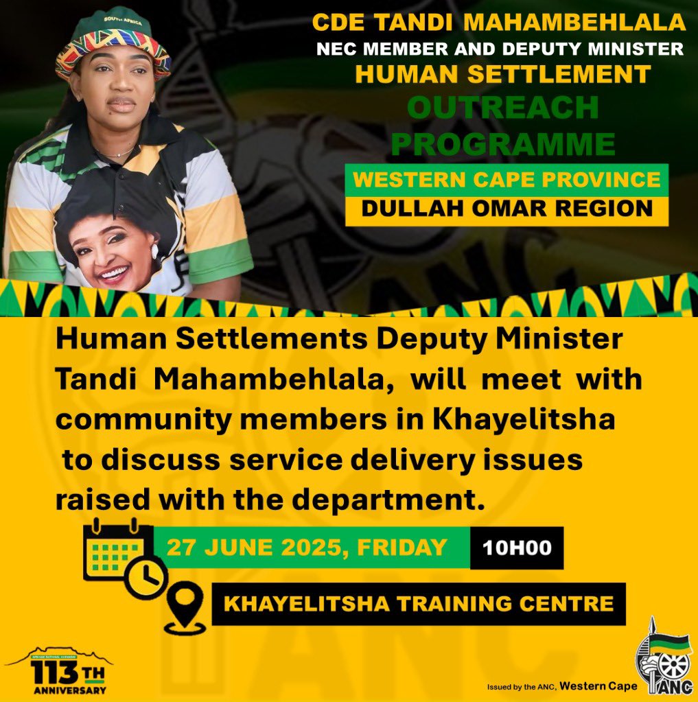 mahambehlala_t's tweet image. Service delivery is at the Center 🖤💚💛