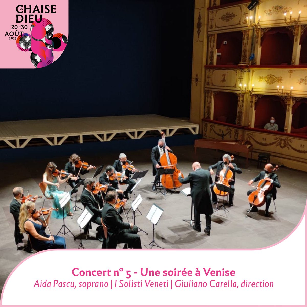 [Lieu du Festival⛪️] I Solisti Veneti interprètera le 𝘚𝘵𝘢𝘣𝘢𝘵 𝘔𝘢𝘵𝘦𝘳 de Boccherini 𝘭𝘦 22/08 à 18𝘩 en 𝘭'é𝘨𝘭𝘪𝘴𝘦 𝘚𝘵-𝘑𝘶𝘴𝘵 de 𝙎𝙖𝙞𝙣𝙩-𝙅𝙪𝙨𝙩-𝙎𝙖𝙞𝙣𝙩-𝙍𝙖𝙢𝙗𝙚𝙧𝙩👉Infos &amp; résas 🎶 𝙐𝙣𝙚 𝙨𝙤𝙞𝙧é𝙚 à 𝙑𝙚𝙣𝙞𝙨𝙚 : bit.ly/4hHQ1dv