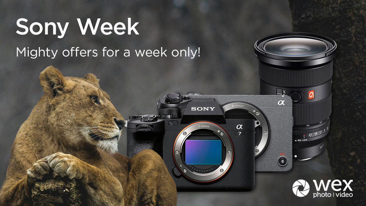 #Sony Week is here!
We’re talking incredible offers, including an extra 5% saving on selected #cameras and #lenses you won’t want to miss.

Plus, claim up to £350 #cashback on selected cameras, lenses and accessories.

Shop now: bit.ly/4k9ctxq