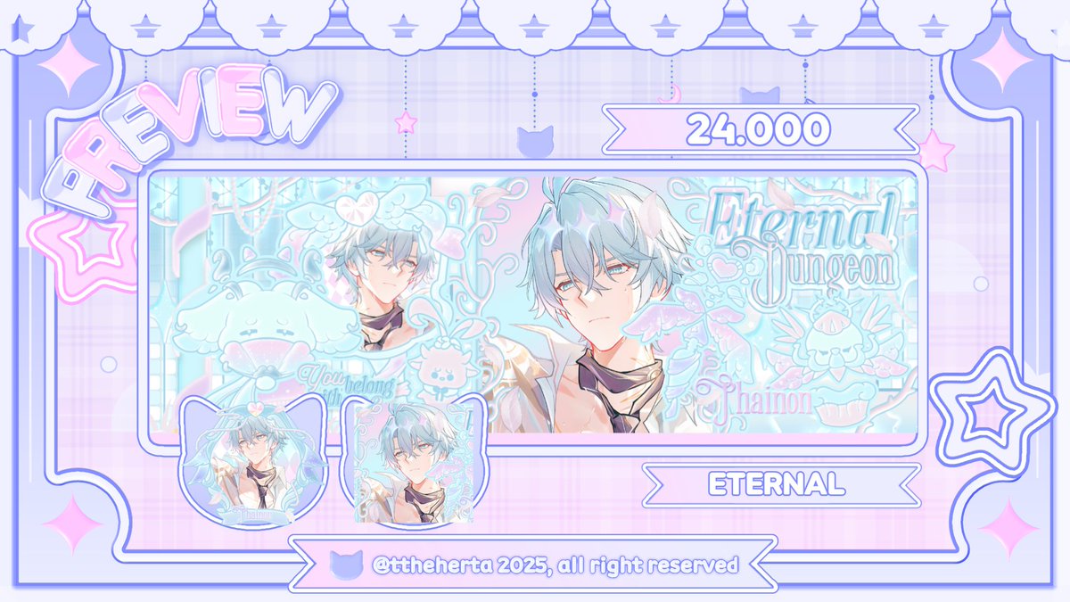 ttheherta's tweet photo. Help rt? thankies! 🙌

Haii aku ada 2 layout rs art baru Phainon, bisa ditake sekarang &amp; l Payment QRIS yuk ditake sekarang <3 bisa retext, my catto 1k, eternal 2k kalau ga mau juga gapapa!🩵

maaf cuman 2 ya aku masih ga enak badan T____T
#zonauang #zonajajan https://t.co/dwWXGfrb3G