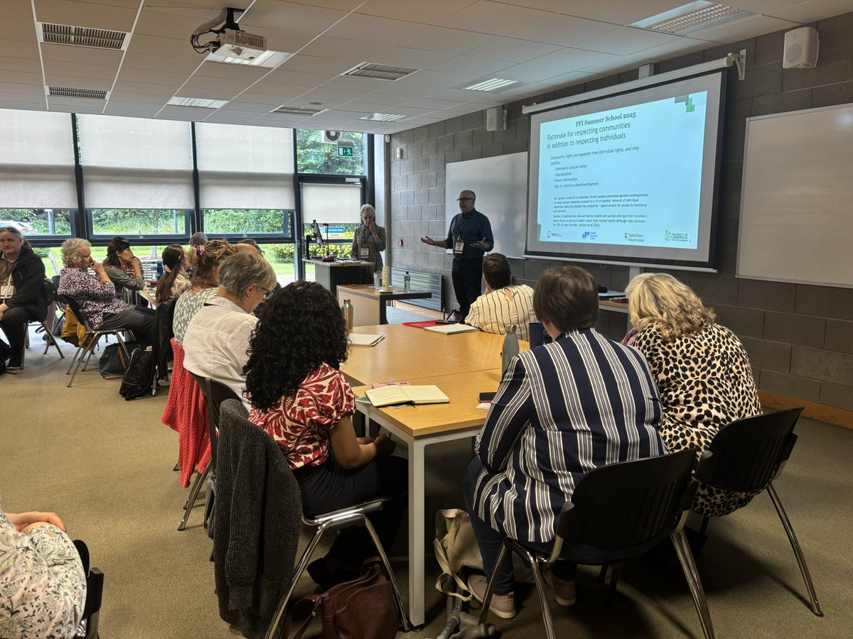 PPI_Ignite_UL's tweet image. 🔍 Ethical dilemmas in #PPI research?
Join Dr. Virginia Minogue & Dr. Jon Salsberg at #PPISummerSchool2025 for a powerful session on building meaningful and safe partnerships.
Topics: ethics, power-sharing, IP, community rights & more.
🧭 Towards values-based PPI.