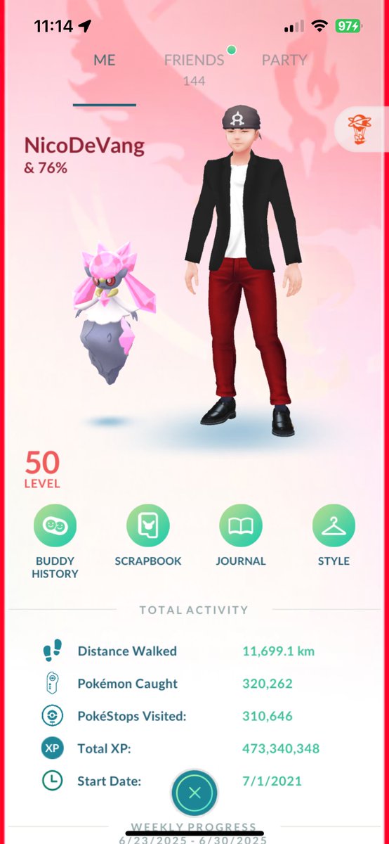 NicoDeVang's tweet image. Looking for hardcore in-person raiders for GO Fest this weekend to snipe raids via my friends list! I have 9,687 legendary raids and aiming for 10,000+ this week-end. Add me: 404788519026
#PokemonGO #GOFest2025 #RemoteRaids #RaidSniper