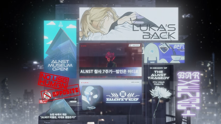 7 years since the alien stage tragedy and luka's back on stage...