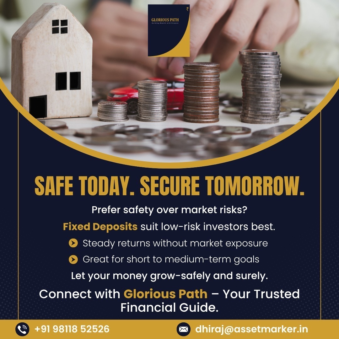 PathPrivat27349's tweet image. Safe Today, Secure Tomorrow with Glorious Path!

Prefer safety over market risks? Fixed Deposits are perfect for low-risk investors. Get steady returns without market ups and downs. 

#FDReturns #FixedDeposit #RetirementPlanning #MonthlyIncome  #WealthSolutions #GloriousPath
