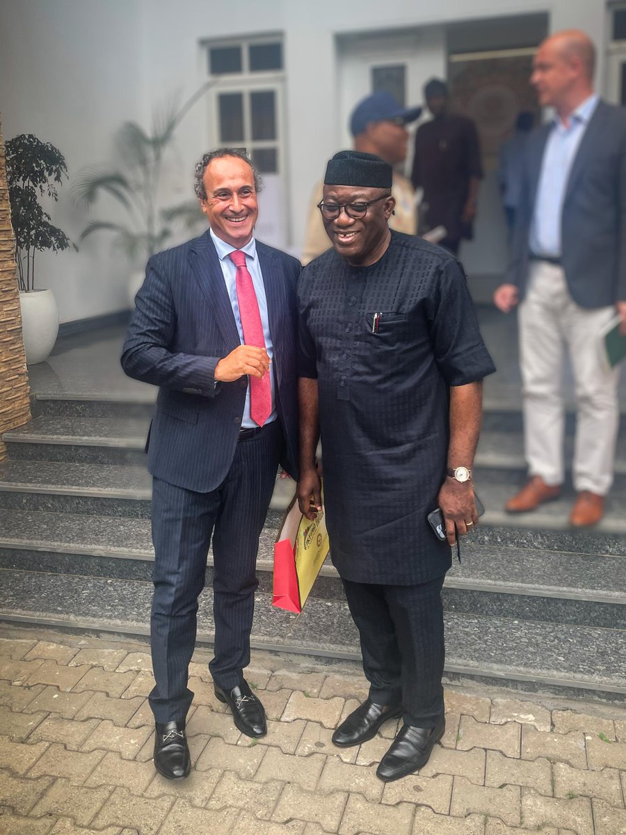 kfayemi's tweet image. It was a pleasure to receive the Ambassador of France to Nigeria, His Excellency, Mr Marc Fonbaustier, at the Amandla Institute’s office in Abuja, alongside our CEO, Professor Adebayo Olukoshi.
We held full and frank discussions on strengthening national and regional…