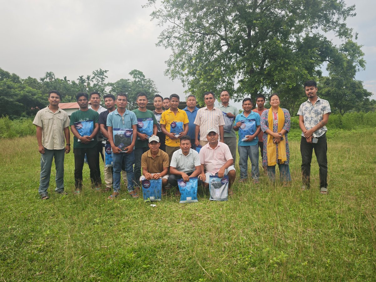 Aaranyak (@aaranyak) on Twitter photo Aaranyak with support from <a href="/SBI_FOUNDATION/">SBI Foundation</a> held a capacity building programme for Elephant Conservation Network #ECN members at Bongurum, Udalguri dist. of Assam, with 17 ECN members to boost community-led efforts in mitigating human-elephant conflict and promoting coexistence. Aaranyak with support from <a href="/SBI_FOUNDATION/">SBI Foundation</a> held a capacity building programme for Elephant Conservation Network #ECN members at Bongurum, Udalguri dist. of Assam, with 17 ECN members to boost community-led efforts in mitigating human-elephant conflict and promoting coexistence.