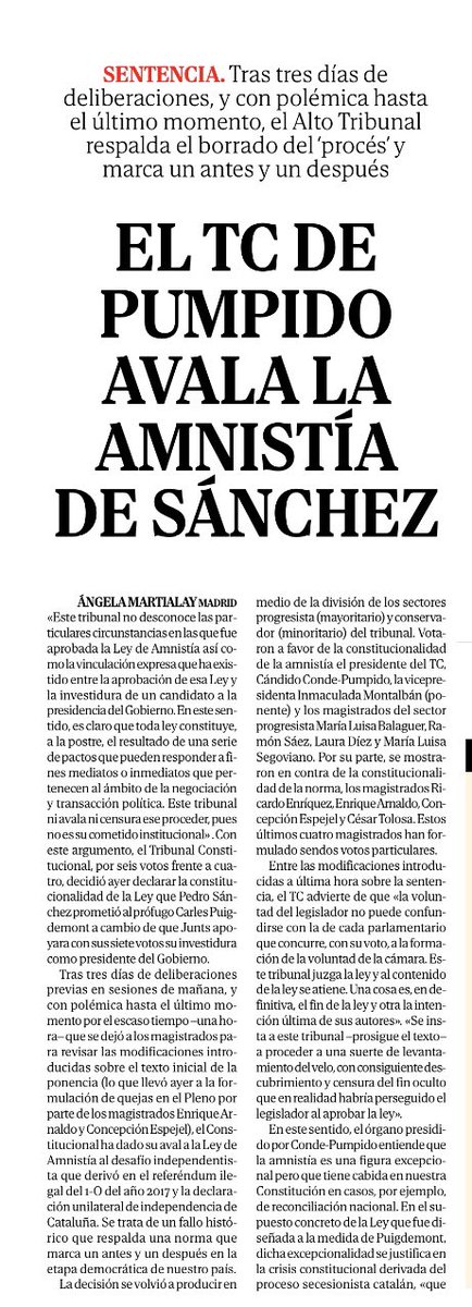 Rafael Hernando (@rafa_hernando) on Twitter photo Mientras Telefónica despedía 5.000 trabajadores, el hijo de Pumpido de 31 años era enchufado de directivo para comprar la voluntad del padre. Son una Mafia corrupta
Ábalos, Cerdanes, Pumpidos…Todos cortados por el mismo patrón al servicio de <a href="/sanchezcastejon/">Pedro Sánchez</a> Mientras Telefónica despedía 5.000 trabajadores, el hijo de Pumpido de 31 años era enchufado de directivo para comprar la voluntad del padre. Son una Mafia corrupta
Ábalos, Cerdanes, Pumpidos…Todos cortados por el mismo patrón al servicio de <a href="/sanchezcastejon/">Pedro Sánchez</a>