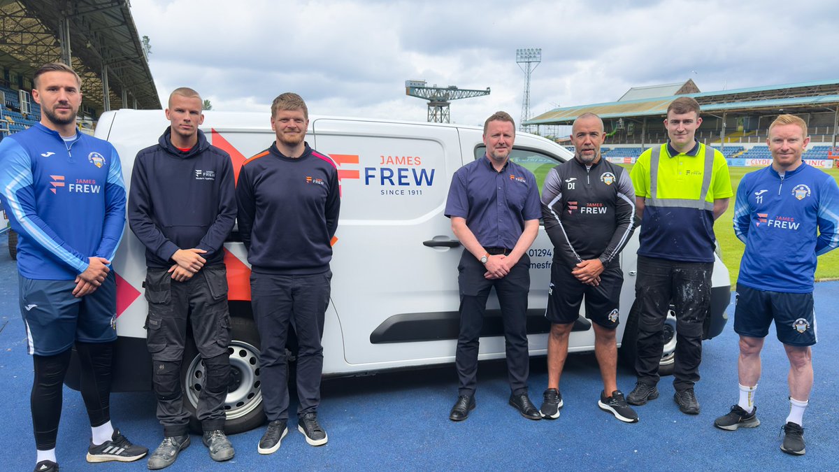 JamesFrewLtd's tweet photo. James Frew is the new @Morton_FC training wear partner ⚽️

James Frew is delighted to be partnering with such a historic club at the heart of the local community - here’s to a successful season and partnership ahead!

#JamesFrew #GreenockMortonFC https://t.co/1IQ4ouKIvI