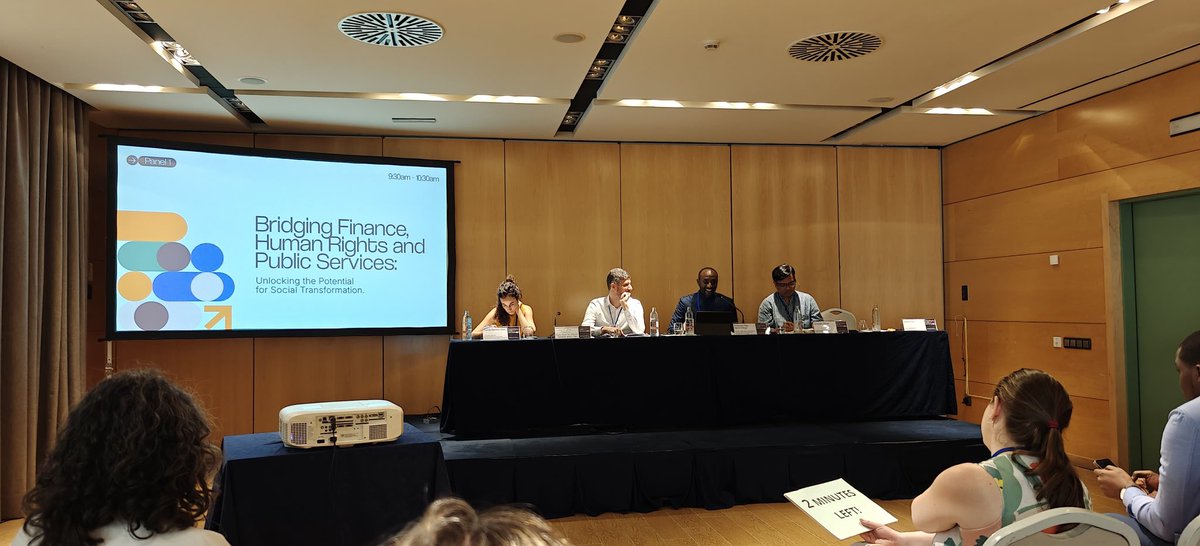 Hoy, en el evento "Financiación de los Servicios Públicos, Garantía de una Sociedad de Derechos Humanos y Construcción de una Sociedad del Cuidado". 

Un evento coorganizado por <a href="/GIESCR/">GI-ESCR | giescr.bsky.social</a>