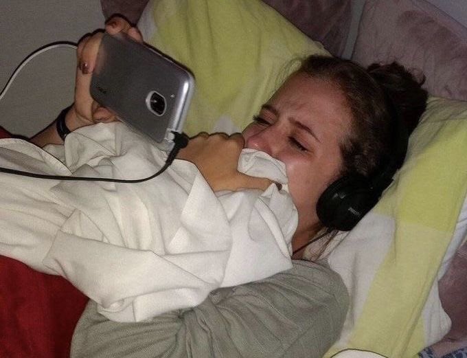 sam_jmllo's tweet photo. Yo viendo el final del Capítulo 2 de la nueva temporada de El juego del calamar https://t.co/TYB11JYFQ0