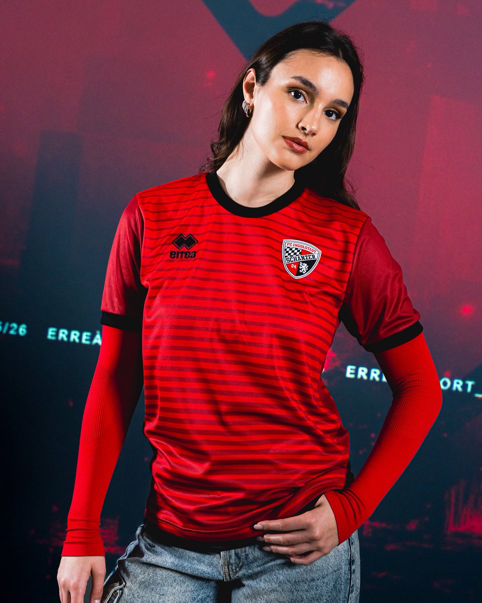 Erreà Sport (@erreaofficial) on Twitter photo The <a href="/Schanzer/">FC Ingolstadt 04</a> 25/26 Home shirt is here!
Red base, subtle horizontal stripes for a dynamic touch.
Made with Future fabric, Erreà’s sustainable innovation to cut carbon footprint and increase the use of eco-friendly materials by 2030.
#ErreàSport #Schanzer The <a href="/Schanzer/">FC Ingolstadt 04</a> 25/26 Home shirt is here!
Red base, subtle horizontal stripes for a dynamic touch.
Made with Future fabric, Erreà’s sustainable innovation to cut carbon footprint and increase the use of eco-friendly materials by 2030.
#ErreàSport #Schanzer