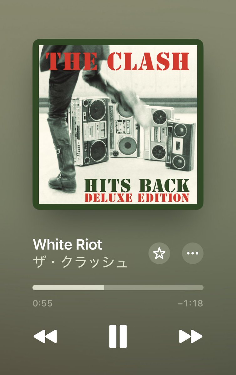 kumaichan901t's tweet photo. お疲れ様金曜日。

やっと週末だぁー🙌

華金だぁー🙌🙌

ゆっくりできる

#TheClash 
#ClashCityRockers 
#WhiteRiot 
#WhiteManInHammersmithPalais 
#GroovyTimes 
#NowPlaying https://t.co/mKrp1v60uS
