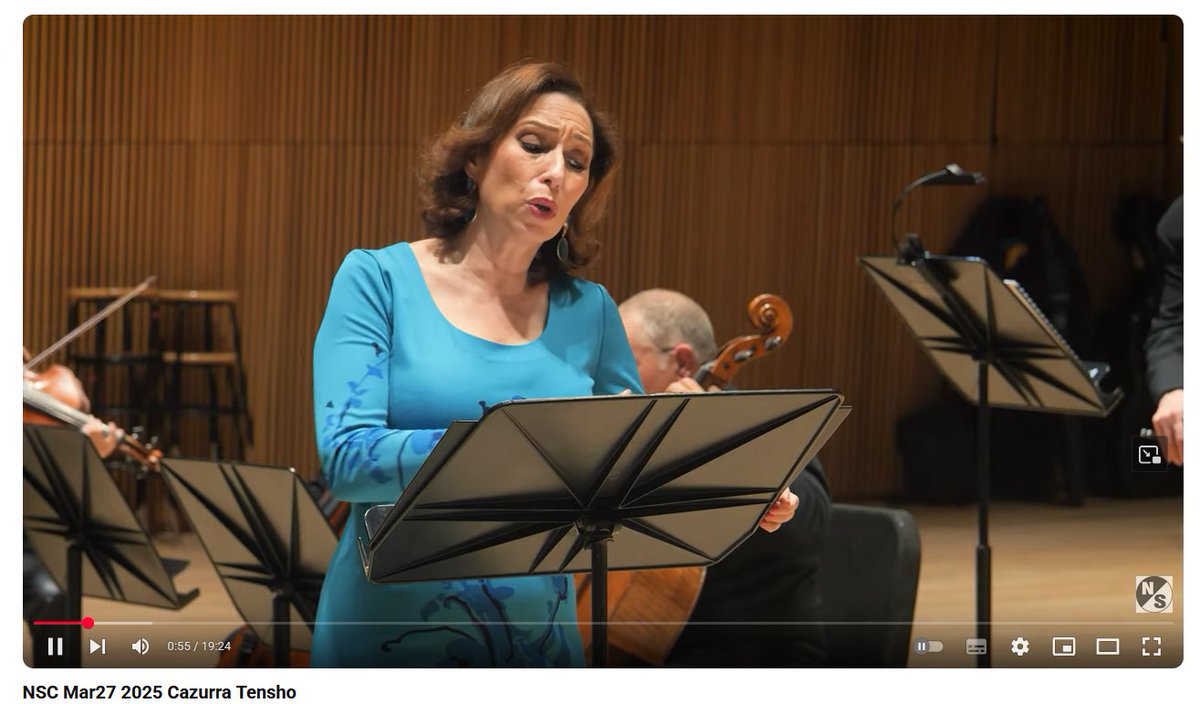 Pagès Editors (@pageseditors) on Twitter photo La North & South’s Chamber Orchestra de NY ha musicat alguns dels poemes de <a href="/carles_duarte/">Carles Duarte</a> que pertanyen al llibre 'Tensho' (pageseditors.cat/ca/tensho.html).
Podeu escoltar la mezzosoprano Anna Tonna cantant els poemes en la seva versió original en català.
📼youtube.com/watch?v=g7QzFB… La North & South’s Chamber Orchestra de NY ha musicat alguns dels poemes de <a href="/carles_duarte/">Carles Duarte</a> que pertanyen al llibre 'Tensho' (pageseditors.cat/ca/tensho.html).
Podeu escoltar la mezzosoprano Anna Tonna cantant els poemes en la seva versió original en català.
📼youtube.com/watch?v=g7QzFB…