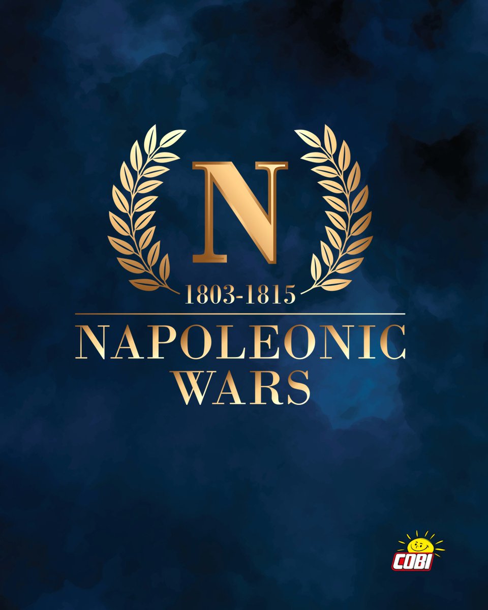 COBI_Bricks's tweet image. 🎩🚀 We are delighted to present to you the logo of our newest COBI collection: Napoleonic Wars (1803–1815) 🇫🇷
🎨🏰 Starting in September, you’ll find this unique series logo on the very first sets in our brick lineup. It’s a completely new approach to collecting historical…