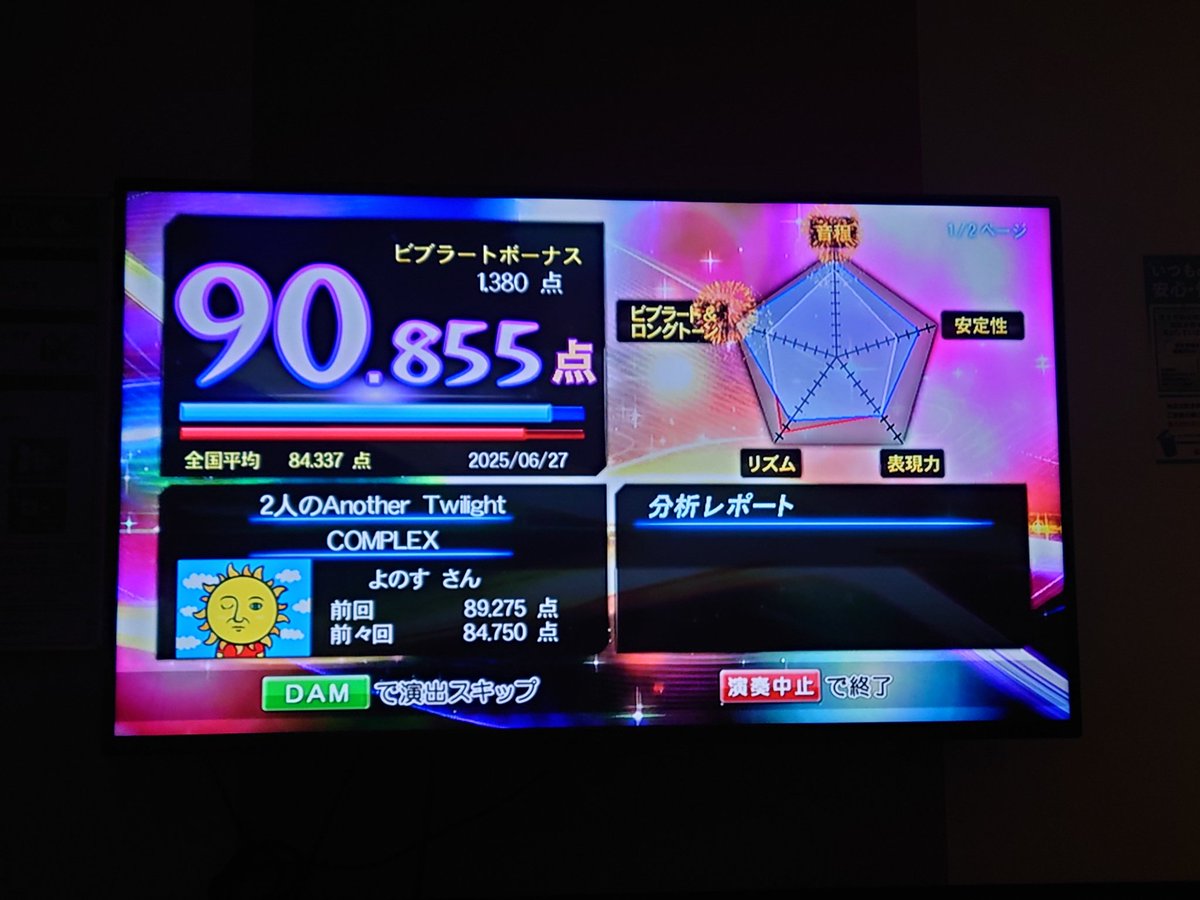reznor15191's tweet photo. 良い感じで酔っ払ってひとりカラオケしてきた😤
トシがバレる(笑)😂 https://t.co/P3Any3CXp1