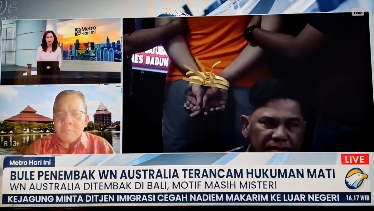 Bule di Bali tembak2an, kita yg pening
