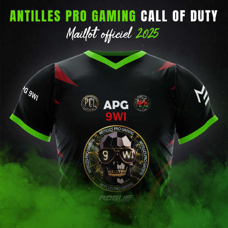 LeMaillotEsport's tweet photo. Nouveau maillot Antilles Pro Gaming : Call of Duty⚡️

https://t.co/tpPGxAMNEQ https://t.co/IqOLcF3UzQ