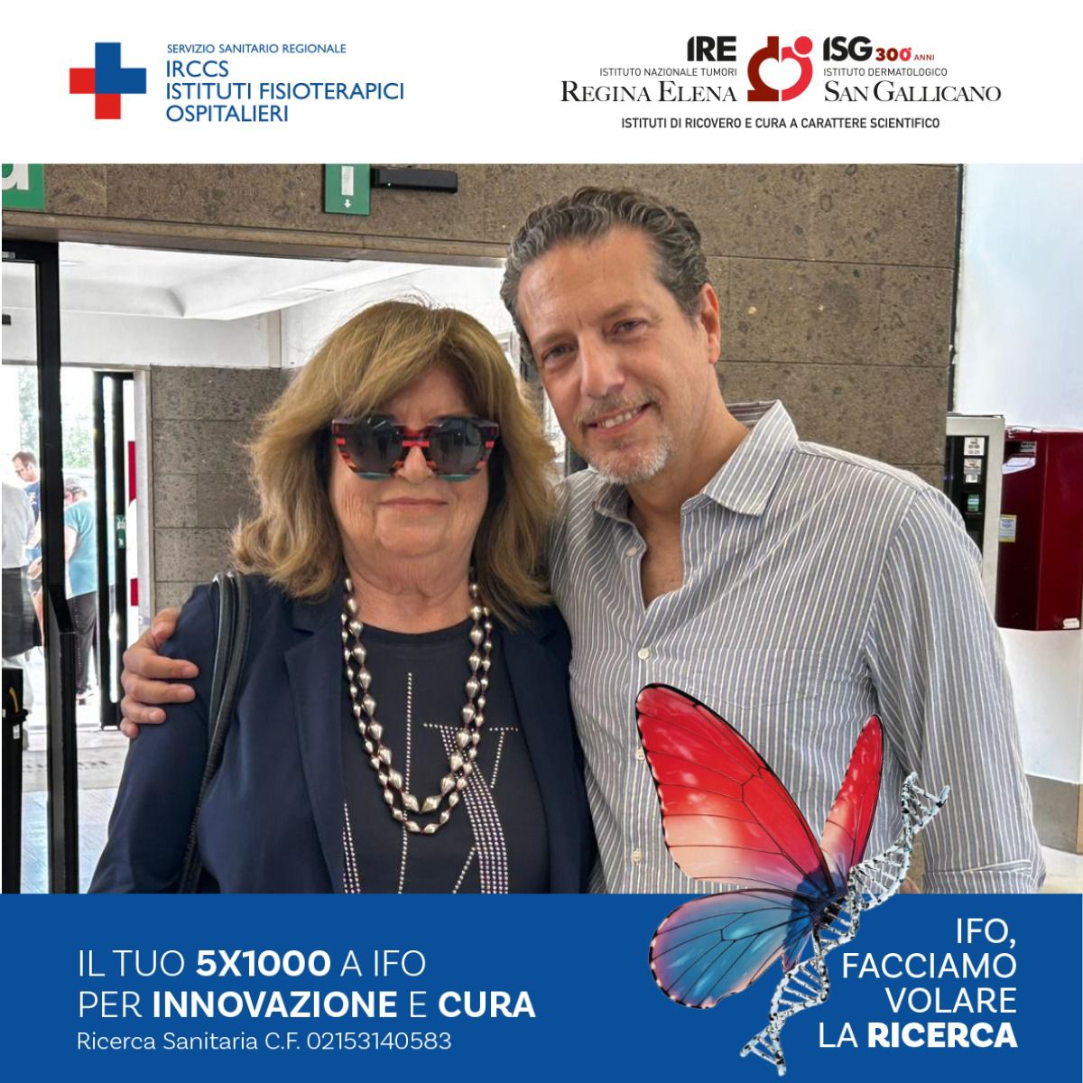 IREISGufficiale's tweet image. #StoriecheValgono1000
“Pensavo fosse solo stanchezza. Invece era un tumore al polmone.”
Bianca Maria si è affidata ai medici IRE: dopo 3 infusioni, il tumore si è ridotto da 6,5 cm a 1 cm. Oggi sta bene, senza recidive.
👉 Dona il 5x1000: CF 02153140583
📩 mailchi.mp/94d814ea5a84/n…