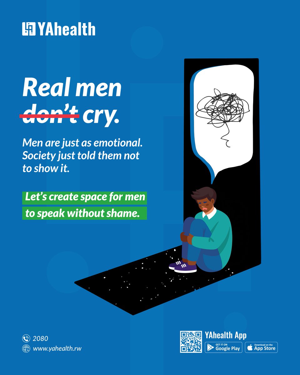 Men’s Mental Health Month is ending, but the mission continues.

Let’s keep creating safe spaces for men to open up.