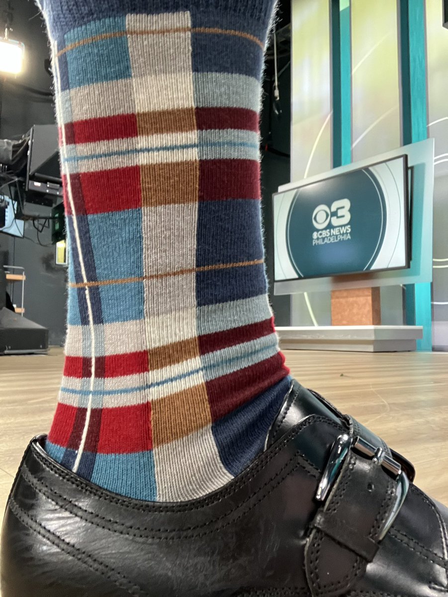 Today’s #JimSocks … isn’t this a great pattern!