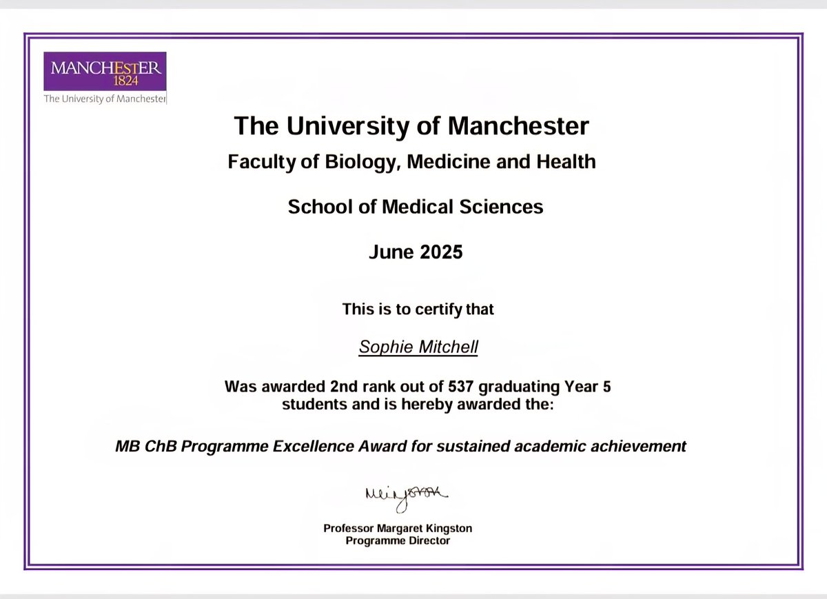 Wow absolutely so proud and blown away by my beautiful daughter. Outstanding. More special to me after all she's had to go through after my awful accident last year. Love you ❤️👏