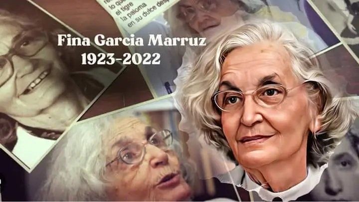 El 27 de junio de 2023 la cultural cubana lamentaba la partida física de la prestigiosa intelectual, Fina García Marruz, una de las más extraordinarias voces poéticas de la literatura latinoamericana. #CorazónRojo #IzquierdaLatina #CubaEsCultura.
