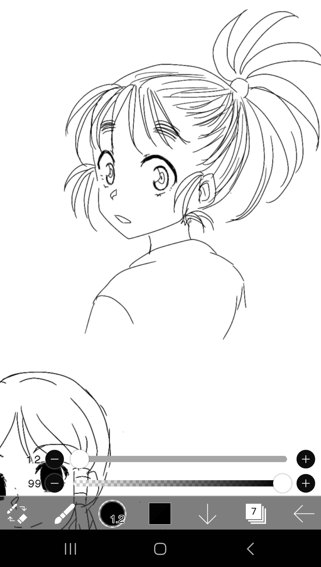 どっちに驚いてるかわからない絵