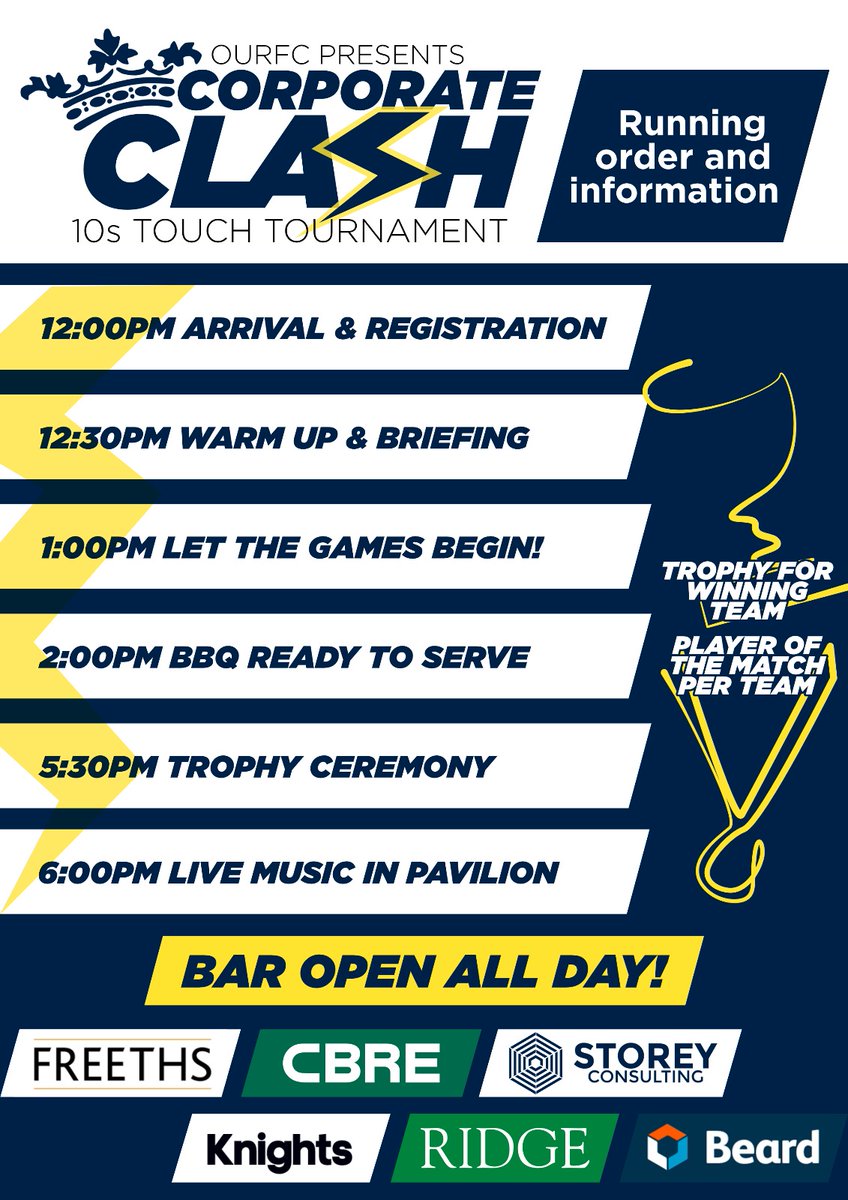 Come down to Iffley Rd this afternoon for a fantastic spectacle of Rugby