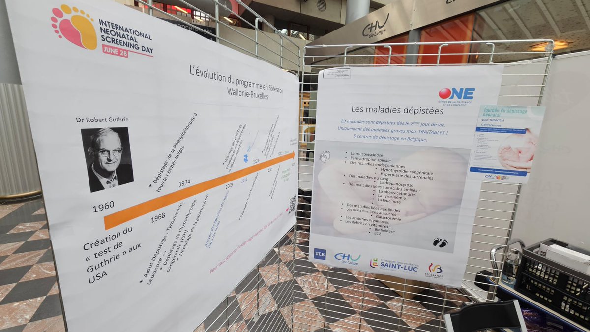 INSD Celebrations at CHU Liège – 26 June 2025 🎉

IPOPI's Executive Director, <a href="/JohanPrevot/">Johan Prevot</a>, visited CHU Liège ahead of International Neonatal Screening Day (INSD) celebrations.

Johan wishes to congratulate the team at CHU Liège for their commitment to raising awareness about