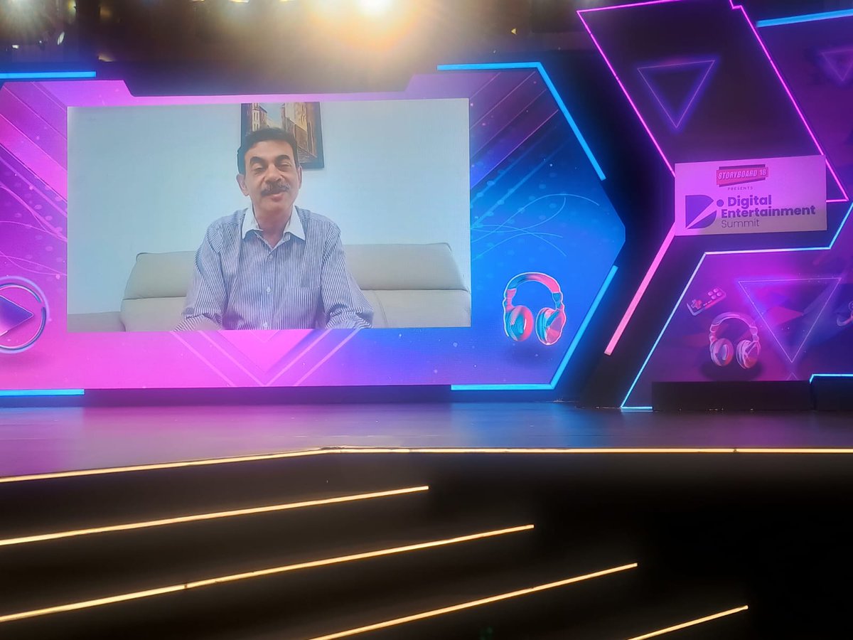 "Gaming industry is one of the the huge contributors to the economy, but also has a flip side. Banning online games is not the only solution," <a href="/jayesh_ranjan/">Jayesh Ranjan</a> said at DES 2025.

Tune in now: youtube.com/live/xABfWOb7s…

#DES #DES2025 #DigitalEntertainmentSummit2025 #AVGC #Gaming