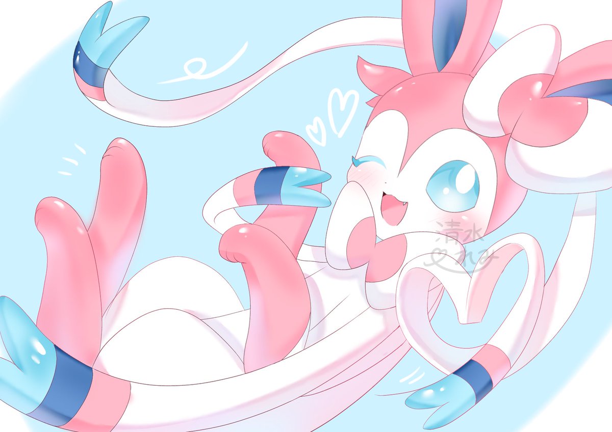 ふぃあです。
#ニンフィア 　＃ポケモン　＃二次創作