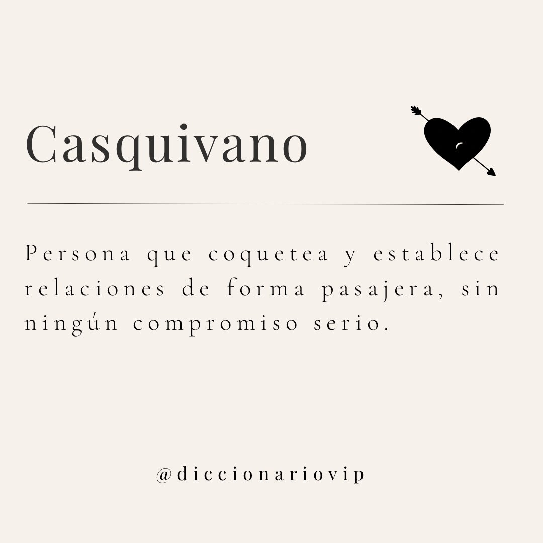 Diccionario VIP (@diccionariovip) on Twitter photo 
