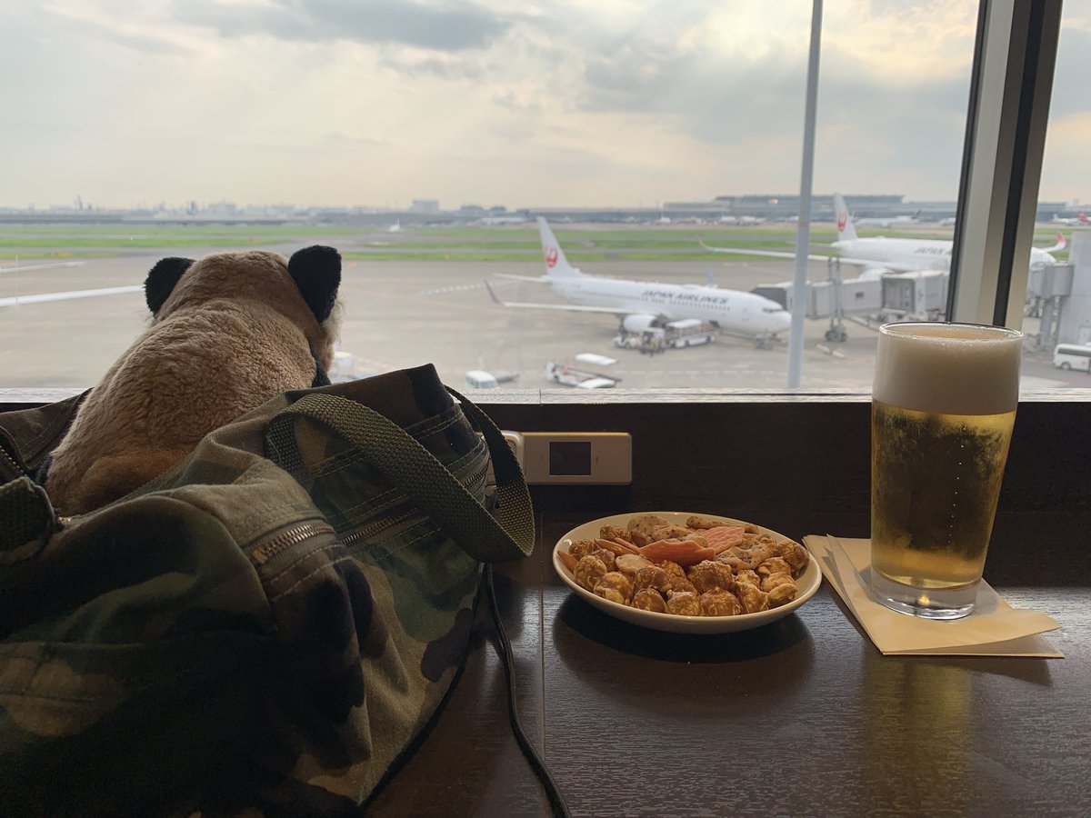 サクララウンジ満喫🍺