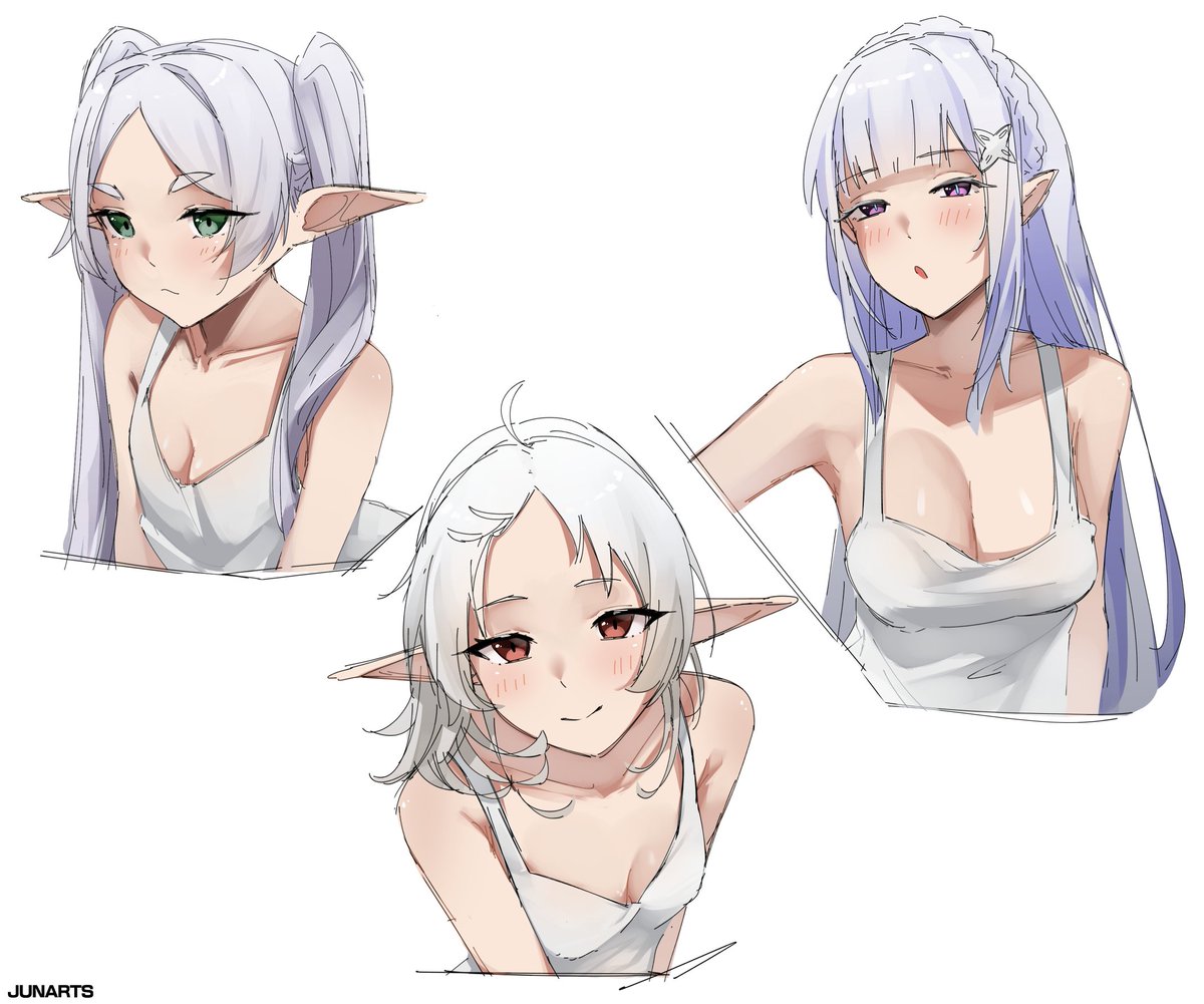 junartstyle's tweet image. Choose your ELF!!
#葬送のフリーレン #無職転生 #MushokuTensei #リゼロ #rezero