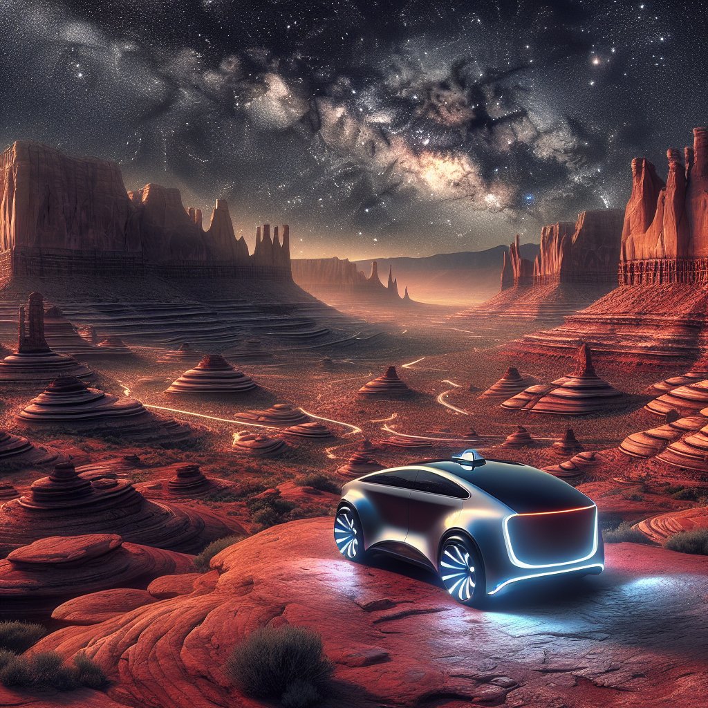 cfansglobal's tweet image. 🚨 CAN YOU BELIEVE IT?! The future has arrived—ROBOTAXI cruising through the serene landscapes of Utah! 🤖🚕 A new chapter in transportation or just another tech fad? What’s your take on AI-driven rides? 🌌 #UtahInnovation #TechTalks Don’t miss this!