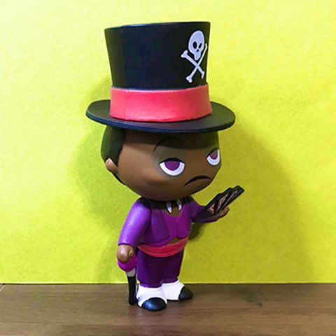 tjngkr's tweet photo. ディズニー映画「プリンセスと魔法のキス」（2009）がテーマのFUNKO POP！より、魔術師ドクター・ファシリエ。4×4×9cm。

大金持ちの娘との結婚を望んでいたナヴィーン王子をカエルに変えてしまい、自分の手下をニセ王子にして大金を得ようとたくらんだ。

#マジシャンフィギュア
#0258 https://t.co/cmy703KNL8